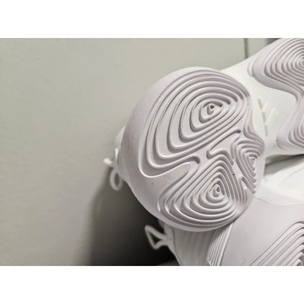 Adidas Womens Exhibit Select IG6627 White Basketball Shoes Sneakers Size 7
